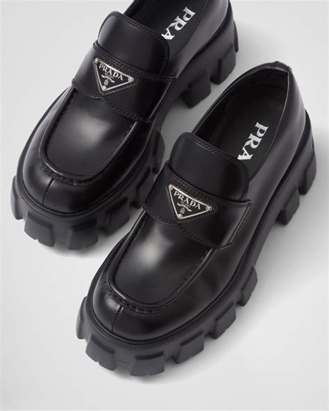 prada loafere|Prada monolith loafers women's.